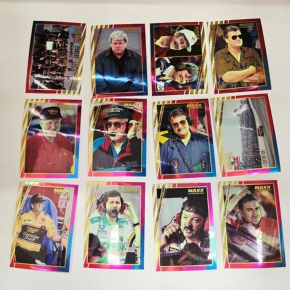 Vintage Nascar Racing Trading Cards '94 Maxx Premier Plus 70+ Card Lot 1994 - Picture 8 of 12